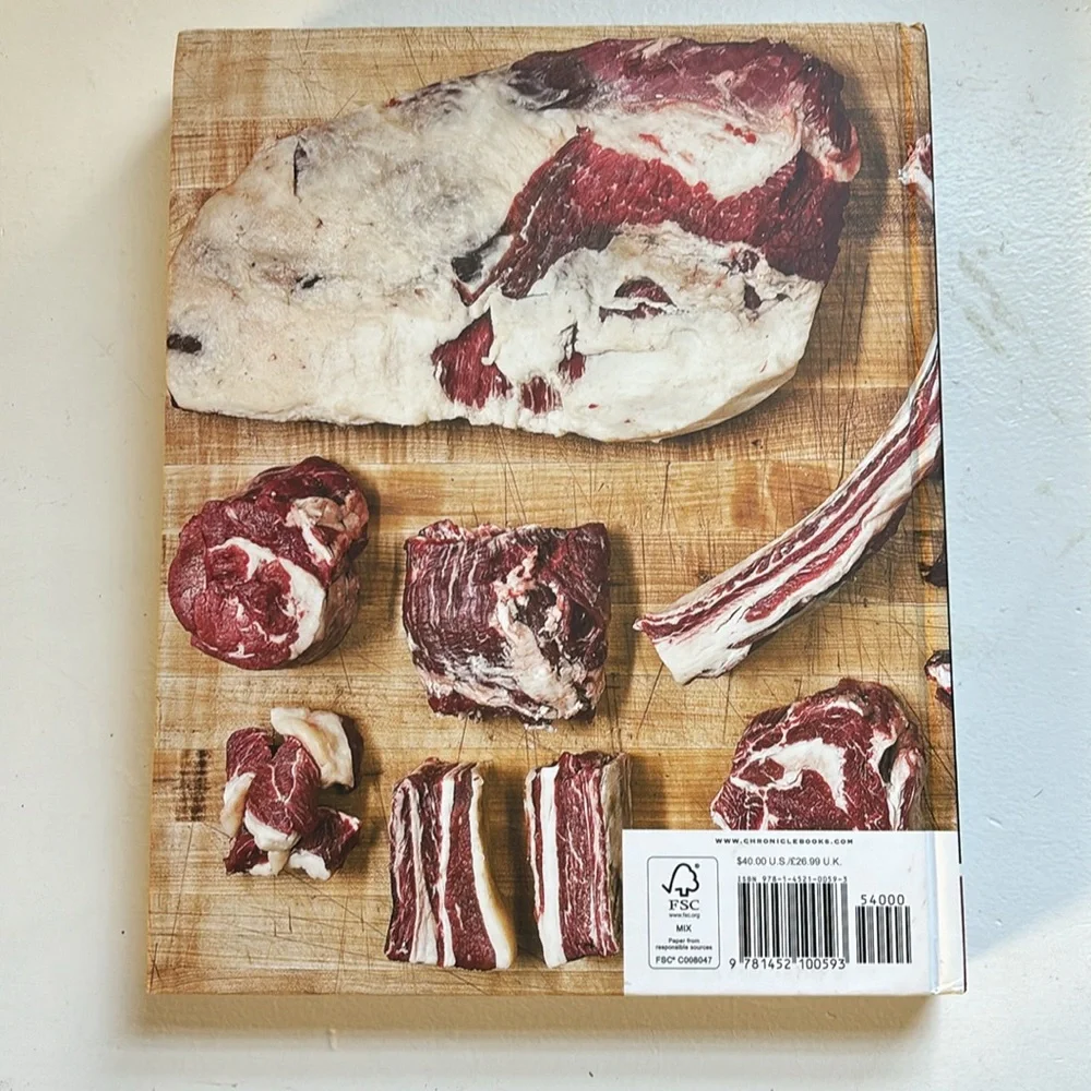 New! Bundle/2 Books BUTCHERING (Beef) Danforth SC & WHOLE BEAST BUTCHERY Farr HC